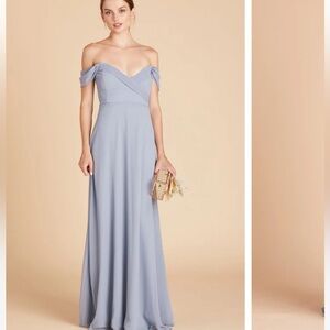 BIRDY GREY BNWT Spence Dusty blue bridesmaid dress
